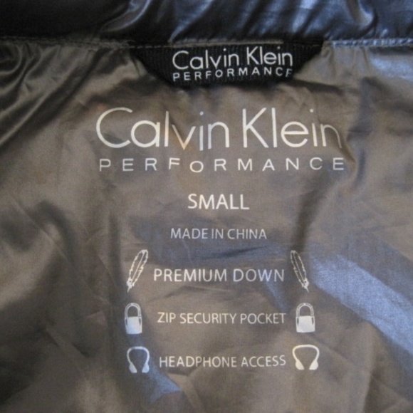 Calvin Klein Performance Down Filled Puffer Vest - Picture 5 of 15